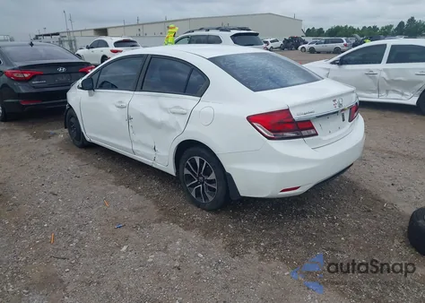 2015 Honda Civic Ex z USA, uszkodzony, nr VIN 19XFB2F85FE010973